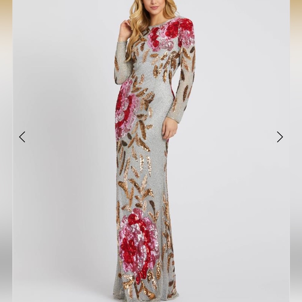 Mac Duggal beaded gown size 4